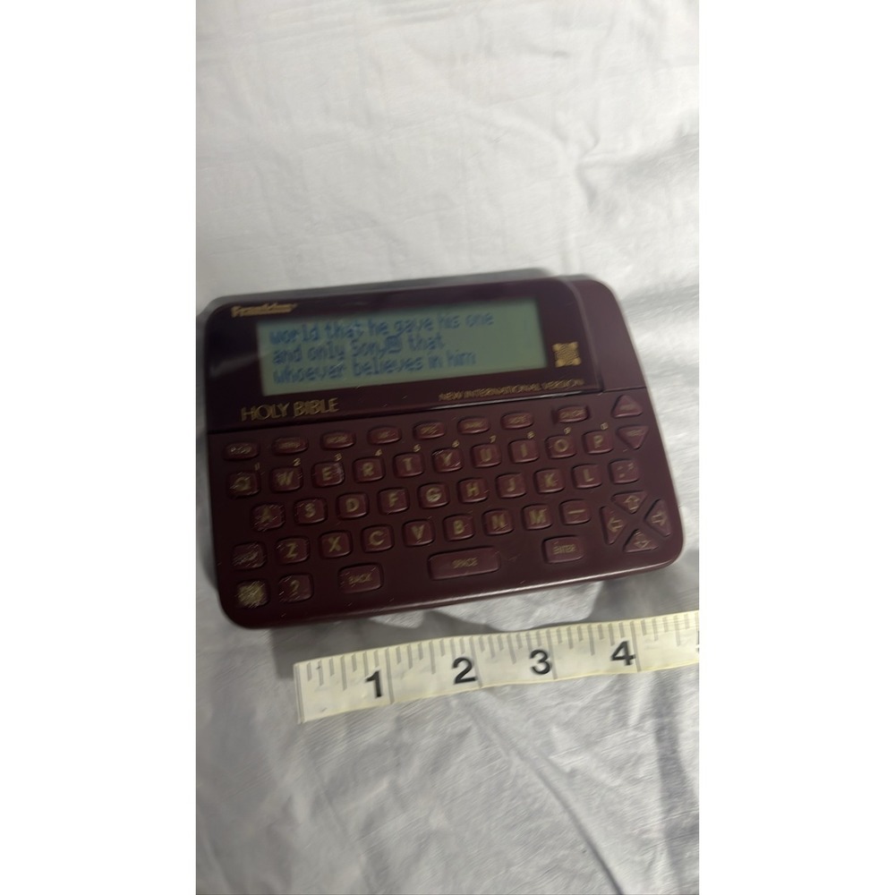 Franklin Electronic Holy Bible New International Version NIV Handheld